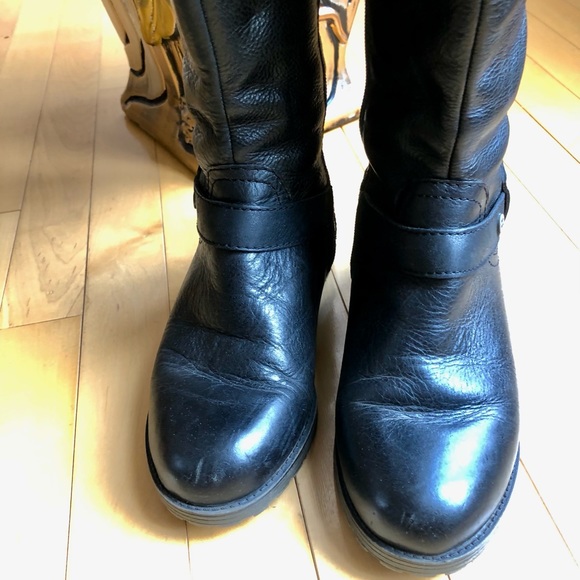 Naturalizer, Women’s Size 6W, Black Leather Comfort Winter Boots, GUC - Picture 4 of 13